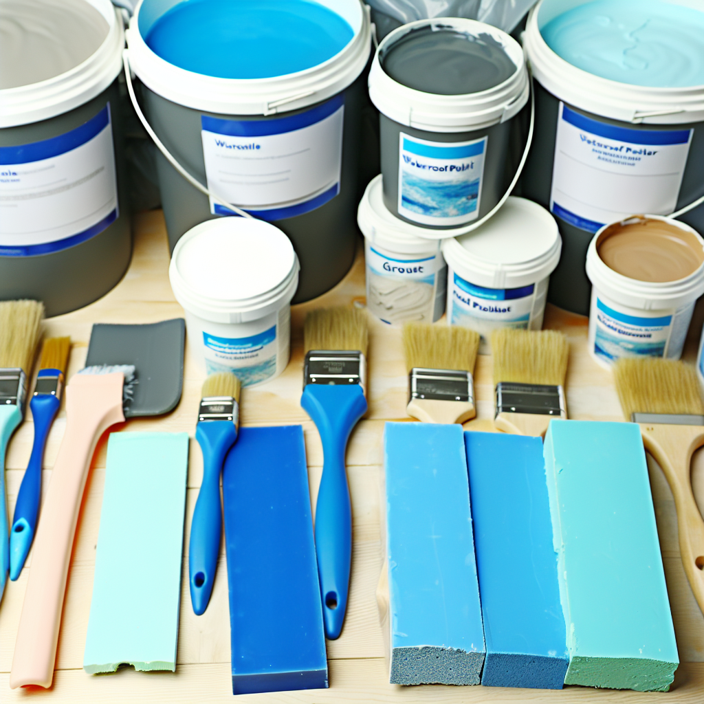 materiales de alta calidad en reparación de piscinas