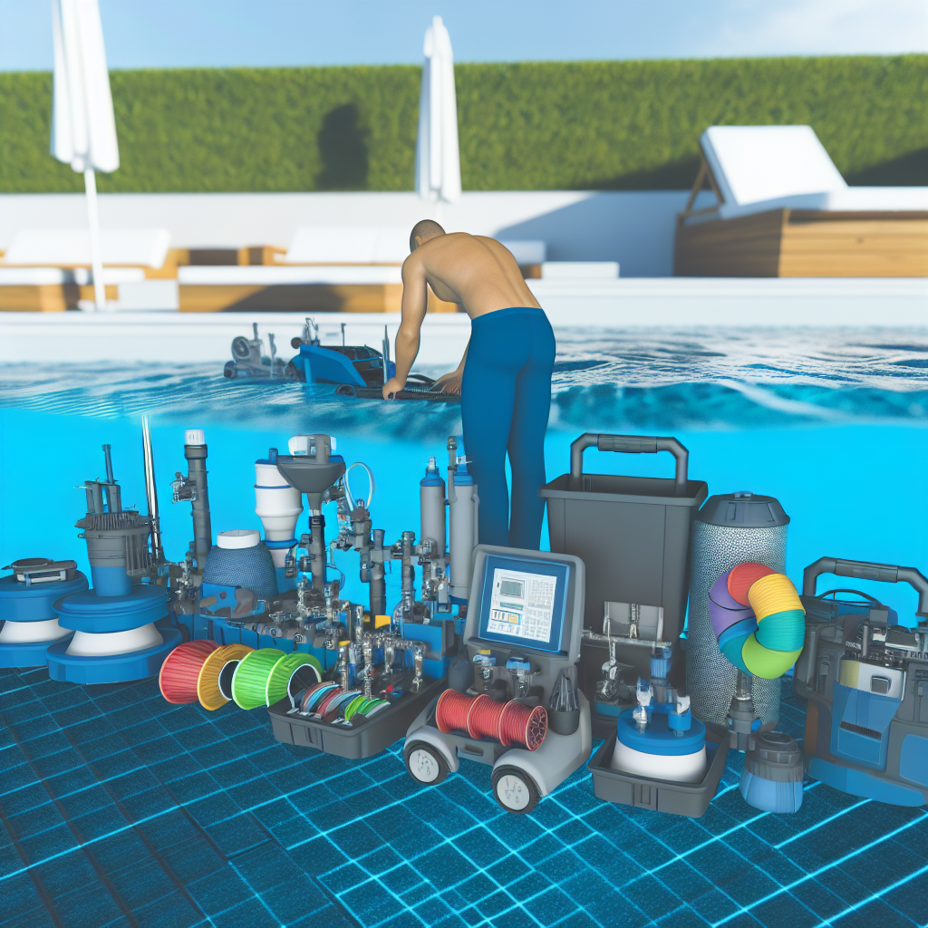 tecnología avanzada para reparación de piscinas