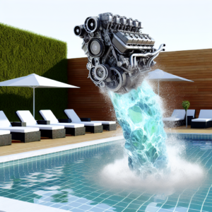 cómo afecta una fuga al motor de la piscina