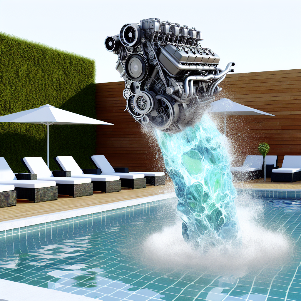 cómo afecta una fuga al motor de la piscina