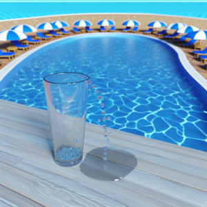 cómo detectar una fuga desde el vaso de la piscina