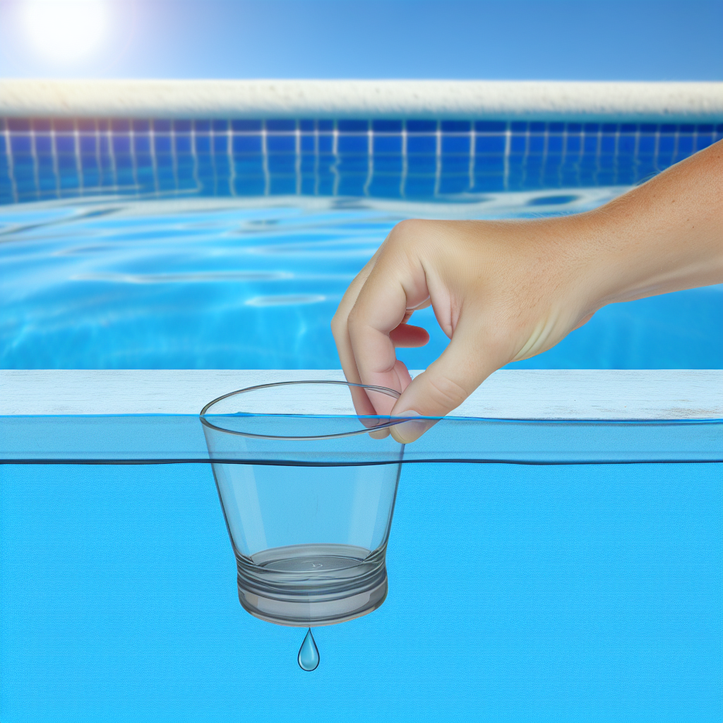 cómo detectar una fuga desde el vaso de la piscina
